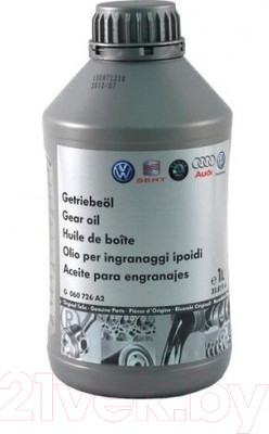 Трансмиссионное масло Volkswagen Gear Oil GL-4 G060726A2 (1л)