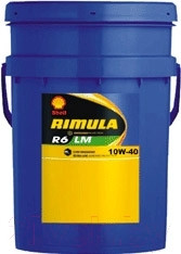 Моторное масло Shell Rimula R6LM 10W40 (20л)