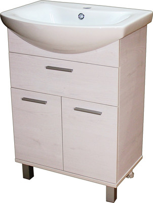 Тумба под умывальник СанитаМебель Прованс 601.600 (ясень тронхейм)