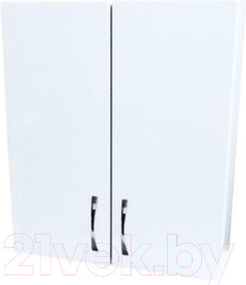 Шкаф для ванной СанитаМебель Камелия-24 Д2 (белый)