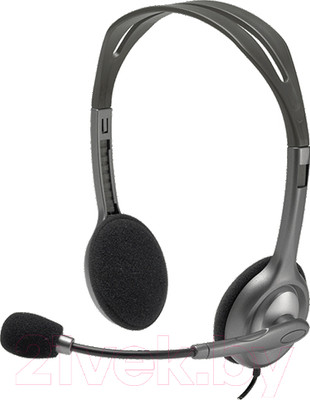 Наушники-гарнитура Logitech Stereo Headset H111 981-000593 / 981-000594