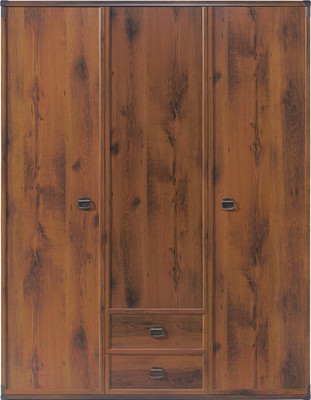 Шкаф Black Red White Индиана JSZF 3d2s (дуб саттер)