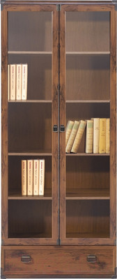 Шкаф с витриной Black Red White Индиана JWIT 2d1s (дуб саттер)