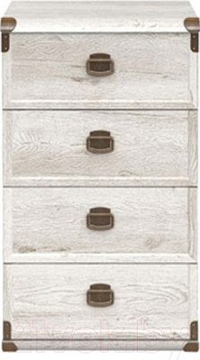 Комод Black Red White Индиана JKOM 4s/50 (сосна каньон)