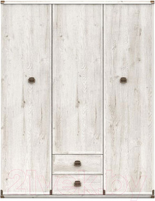 Шкаф Black Red White Индиана JSZF 3d2s (сосна каньон)