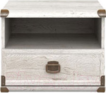 Прикроватная тумба Black Red White Индиана JKOM 1s (сосна каньон)