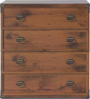 Комод Black Red White Индиана JKOM 4s/80 (дуб саттер)