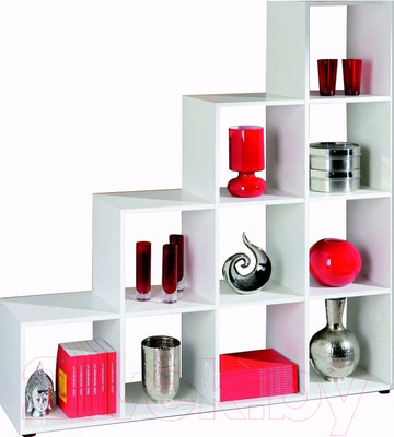 Стеллаж Halmar Caboto (белый)