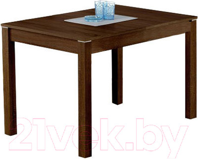 Обеденный стол Halmar Maurycy (темный орех)