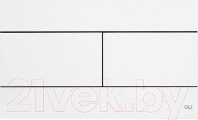 Кнопка для инсталляции Oli Slim 659041 (белый)