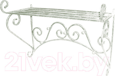 Вешалка для одежды Dudo ВННС-001 (белый)