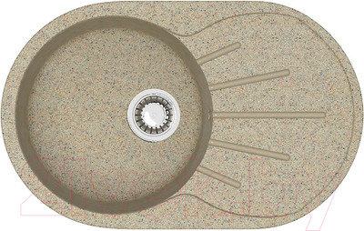 Мойка кухонная Berge BR-7501 (песочный)