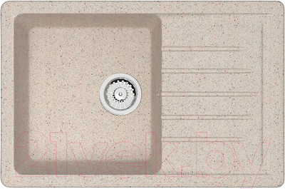 Мойка кухонная Berge BR-7602 (бежевый)