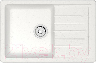 Мойка кухонная Berge BR-7602 (белый)