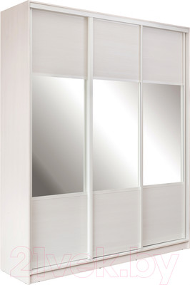 Шкаф-купе Евва 18 BBZ.01 / АЭП ШК.3 03 (Бодега/жемчуг зерно)