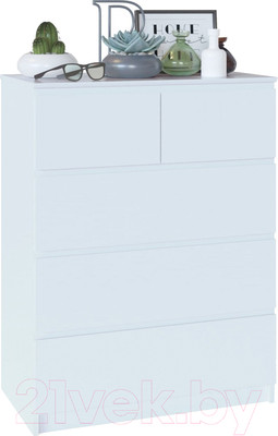 Комод Сокол-Мебель Т-5Р (белый)