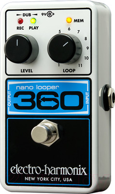 Педаль электрогитарная Electro-Harmonix Nano Looper 360