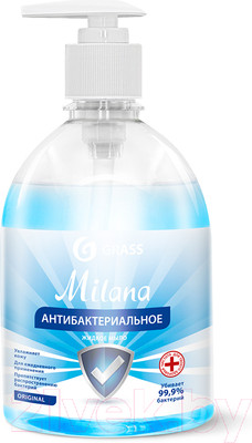 Мыло жидкое Grass Milana Original антибактериальное / 126705 (0.5л)