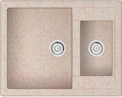 Мойка кухонная Berge BR-6150 (бежевый)