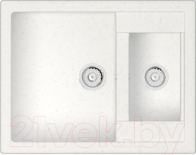 Мойка кухонная Berge BR-6150 (белый)