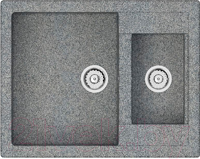 Мойка кухонная Berge BR-6150 (графитовый)