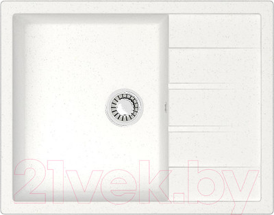 Мойка кухонная Berge BR-6502 (белый)