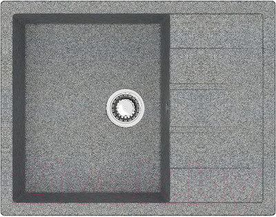Мойка кухонная Berge BR-6502 (графитовый)