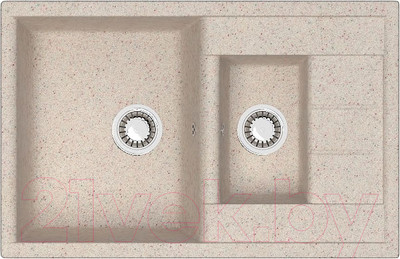 Мойка кухонная Berge BR-7612 (бежевый)