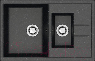 Мойка кухонная Berge BR-7612 (черный)