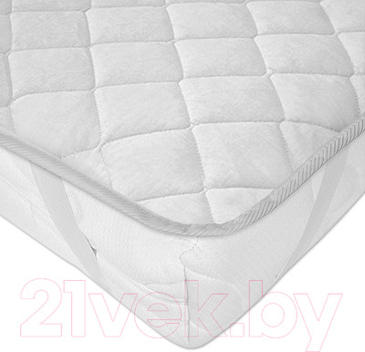 Наматрасник защитный Vegas Protect Cotton S4 80x190 (белый)