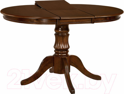 Обеденный стол Halmar William (темный орех)