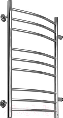 Полотенцесушитель водяной Ростела Свирель ДУ-32 D 50x80/9 (1 1/4") (боковое подключение)