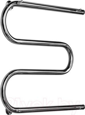 Полотенцесушитель водяной Ростела ДУ-25 М-образный 60x70 (1") (с полочкой)