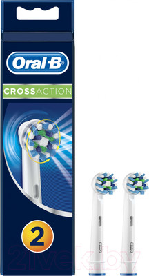 Набор насадок для зубной щетки Oral-B CrossAction EB50_2 (2шт)