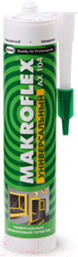 Герметик силиконовый Makroflex АX 104 универсальный (290мл, белый)