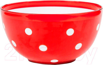 Салатник Berossi Marusya ИК 17212000 (красный полупрозрачный)