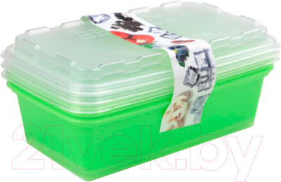 Набор контейнеров Berossi Zip ИК 17443000 (киви)