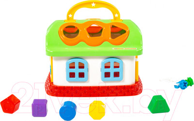 Сортер Полесье Сказочный домик / 48745 (в сеточке)