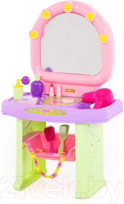 Туалетный столик игрушечный Полесье Салон красоты / 53039 (в пакете)