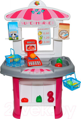 Магазин игрушечный Полесье Супермаркет / 53404 (в пакете)