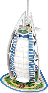 Конструктор CubicFun Отель Бурж эль Араб (S3007)