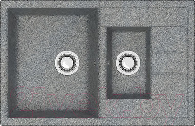 Мойка кухонная Berge BR-7612 (графит)