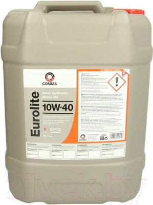 Моторное масло Comma Eurolite 10W40 / EUL20L (20л)
