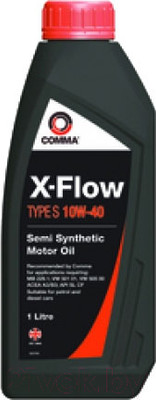 Моторное масло Comma X-Flow Type S 10W40 / XFS1L (1л)