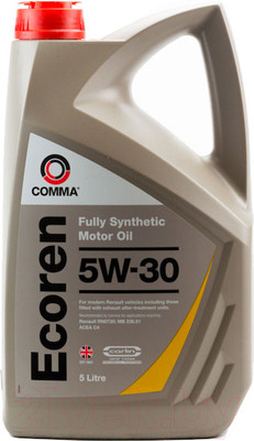 Моторное масло Comma Ecoren 5W30 / ECR5L (5л)