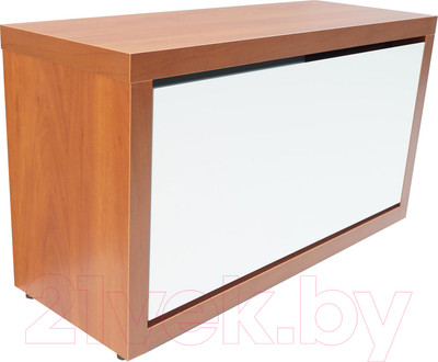 Тумба в прихожую Элана 1.80 (яблоня локарно/белый)