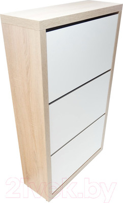 Тумба для обуви Элана 3.70 (дуб сонома/белый)