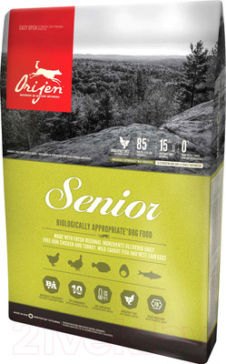 Сухой корм для собак Orijen Senior Dog (11.4кг)