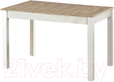 Обеденный стол Halmar Ksawery (дуб сонома/белый)