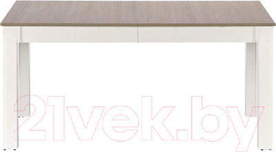 Обеденный стол Halmar Seweryn (дуб сонома/белый)